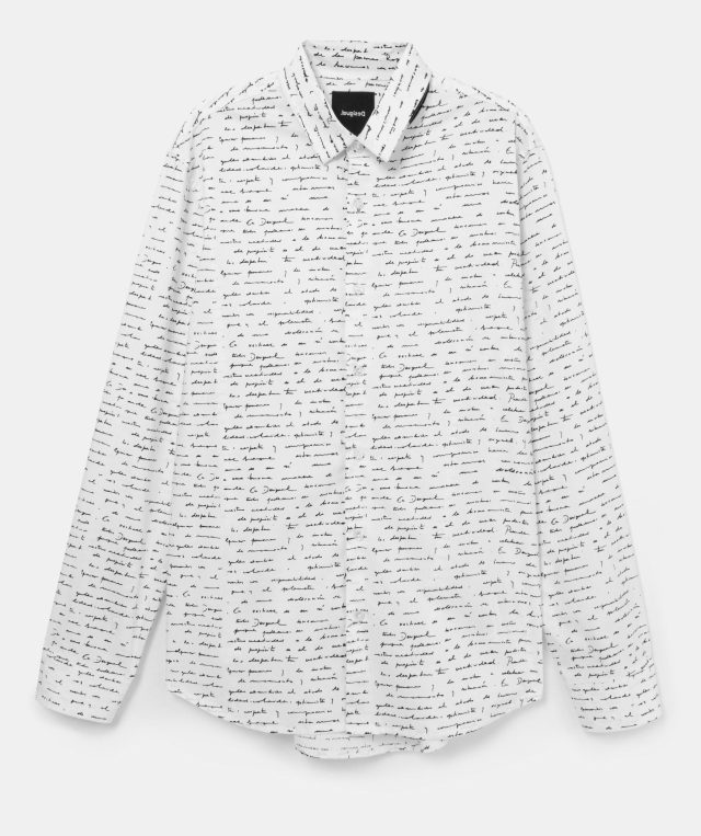 Desigual Handwritten Letter shirt  FW2020