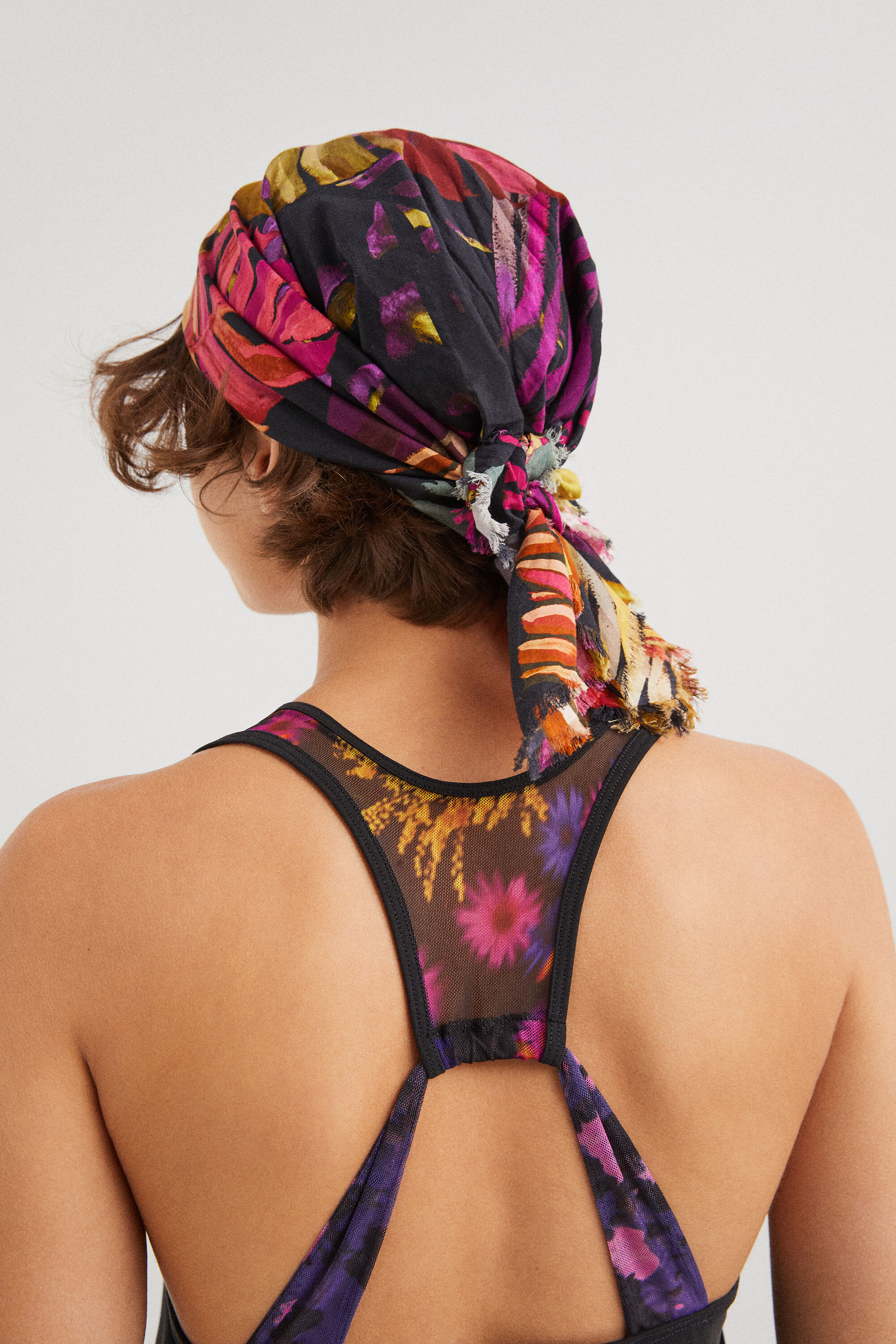 Desigual KITE crossback sporty sleeveless T-shirt