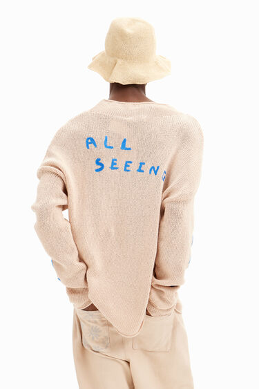 Desigual POL cotton men's sweater SS2024