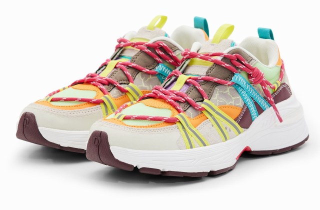 Desigual Trekking running shoes sneakers SS2024 collection