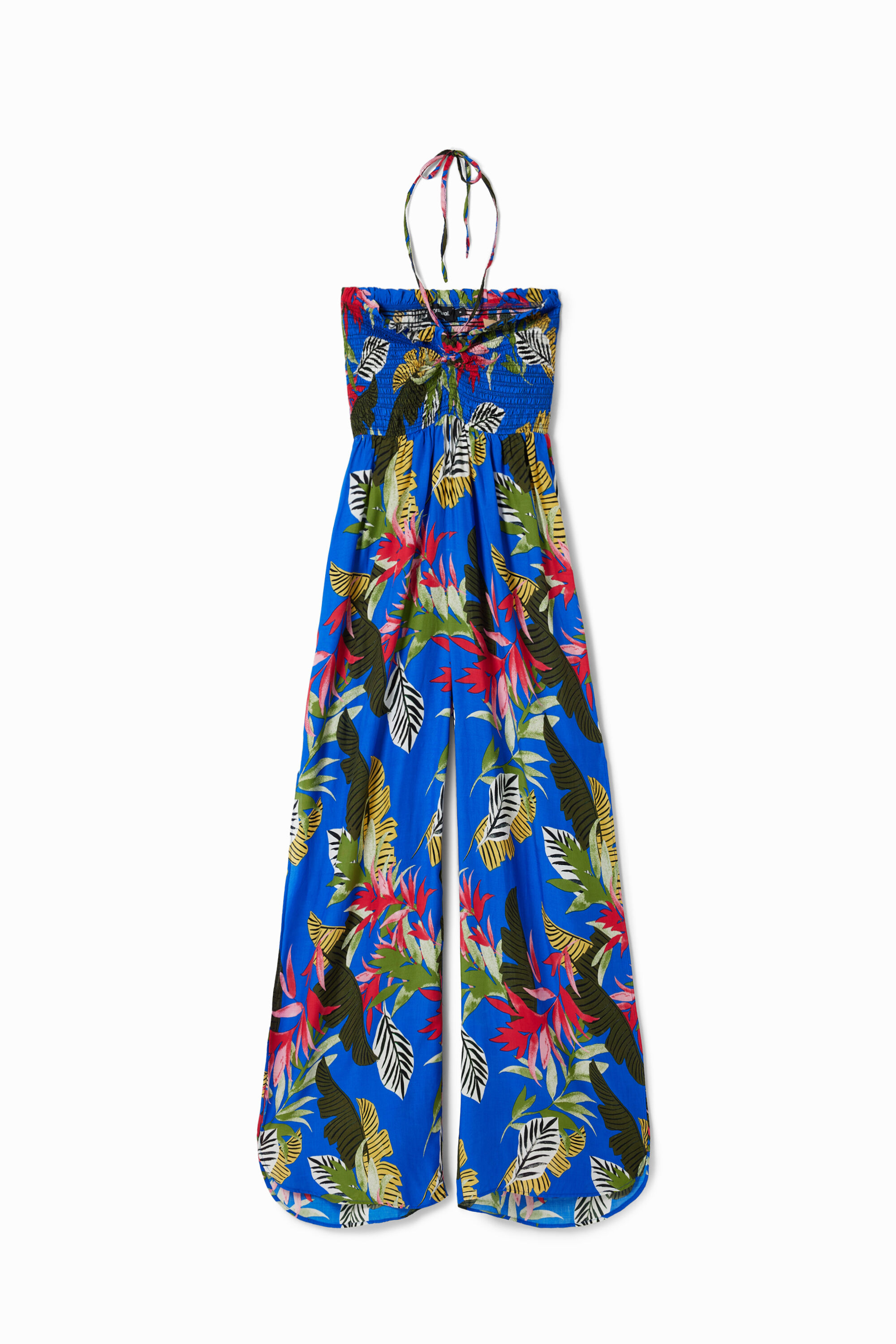 Desigual TROPICAL PARTY viscose jumpsuit made in Spain SS2024 collection Vancouver Canada