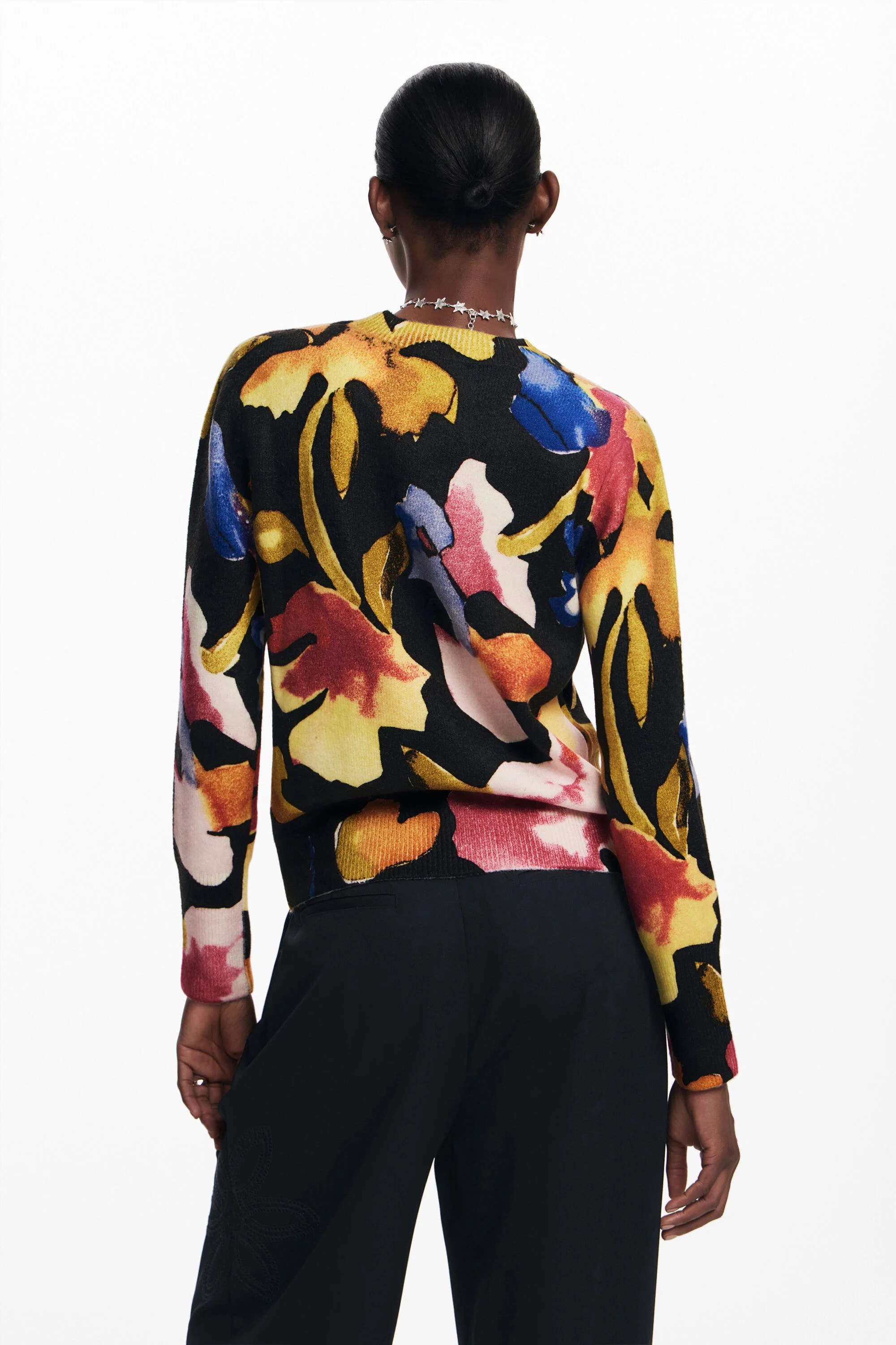 Desigual ABBOTSFORD arty floral sweater FW2024