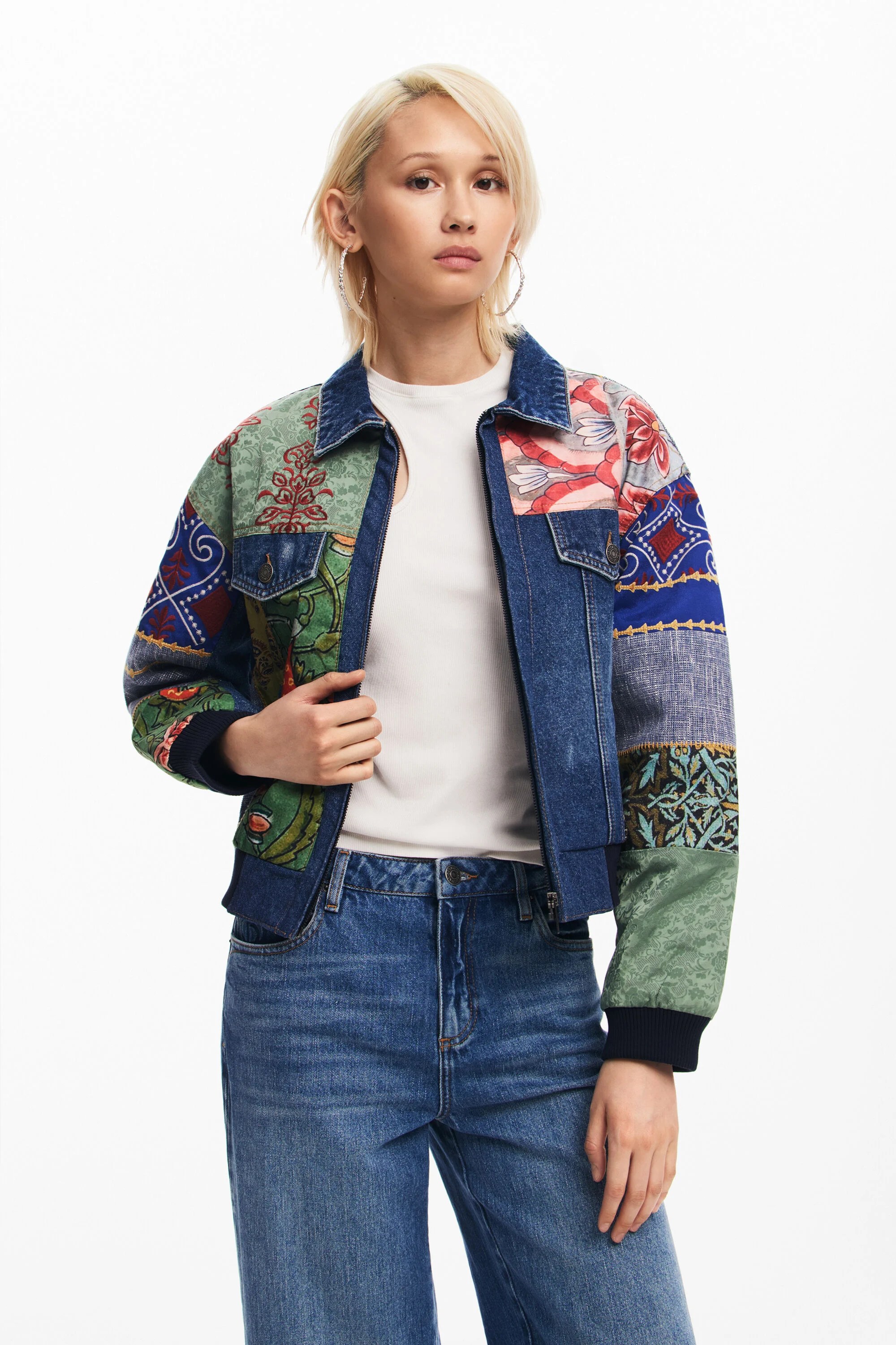 Desigual AMSTERDAM denim jacket Fall 2024 collection