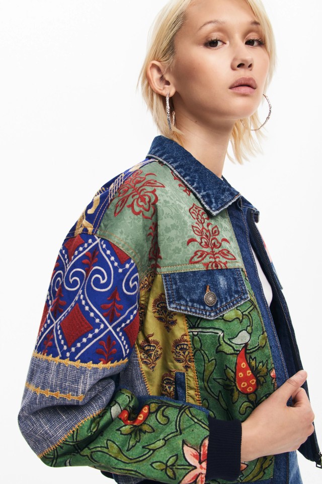 Desigual AMSTERDAM denim jacket Fall 2024 collection