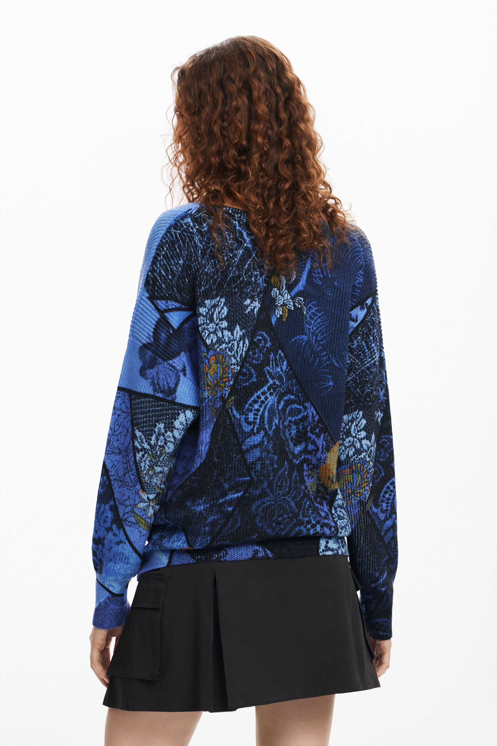 Desigual OCEAN v-neck sweater AW2024