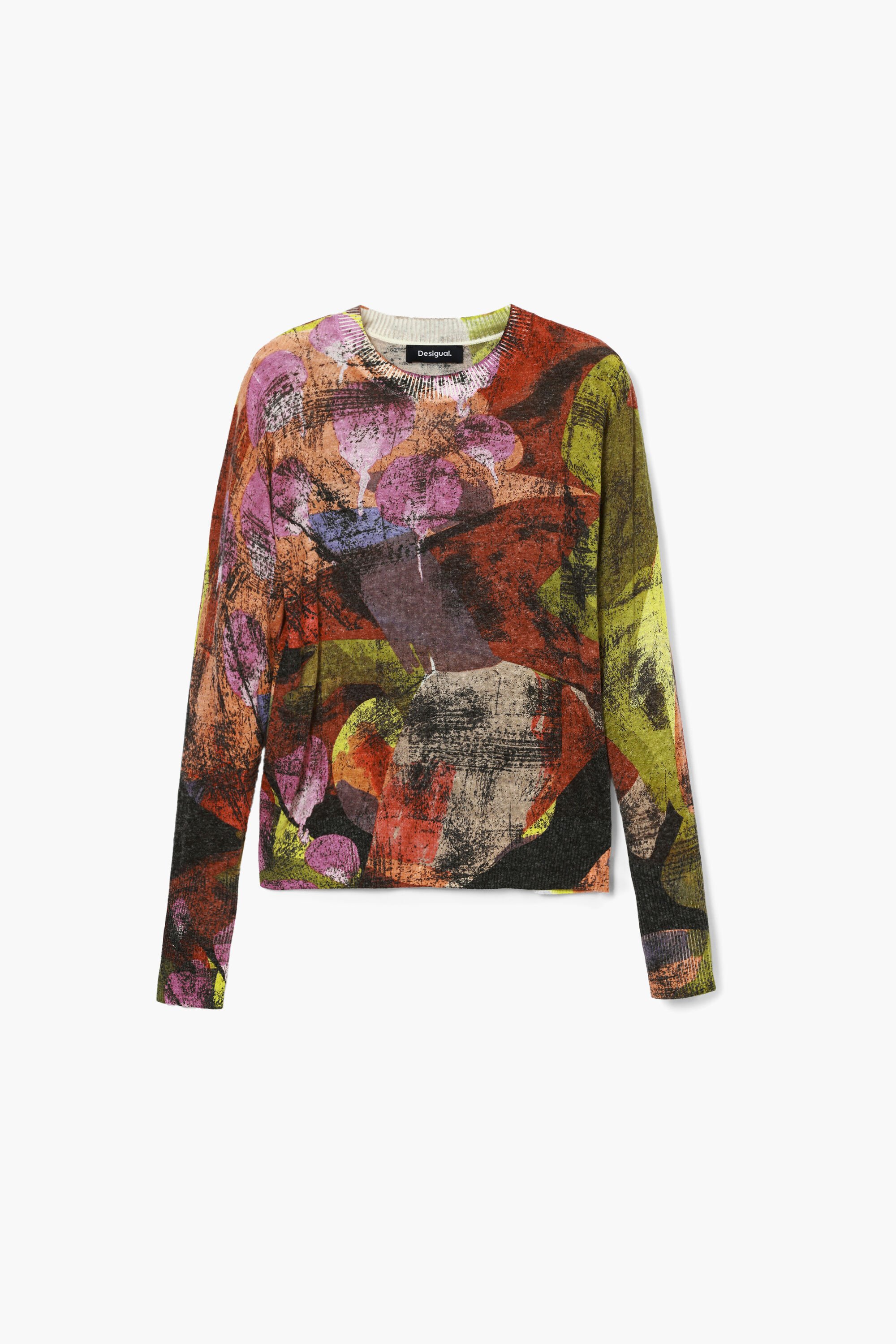 Desigual CAMO PETALS sweater by Christian Lacoix FW2024