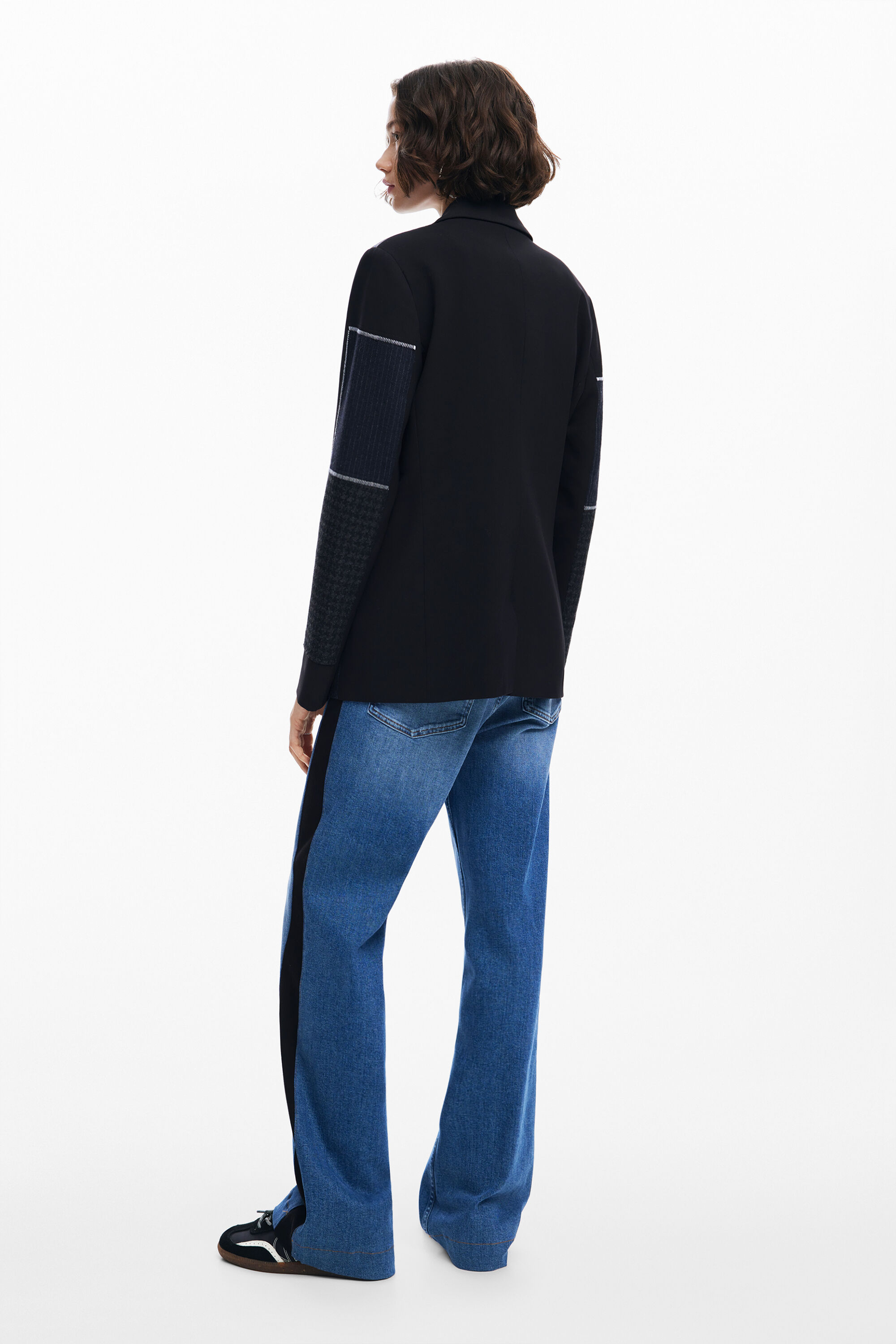 Desigual patchwork blazer AW2024 collection