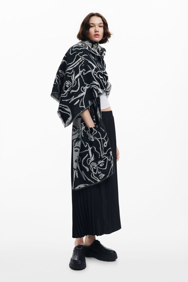 Desigual FACES scarf AW2024
