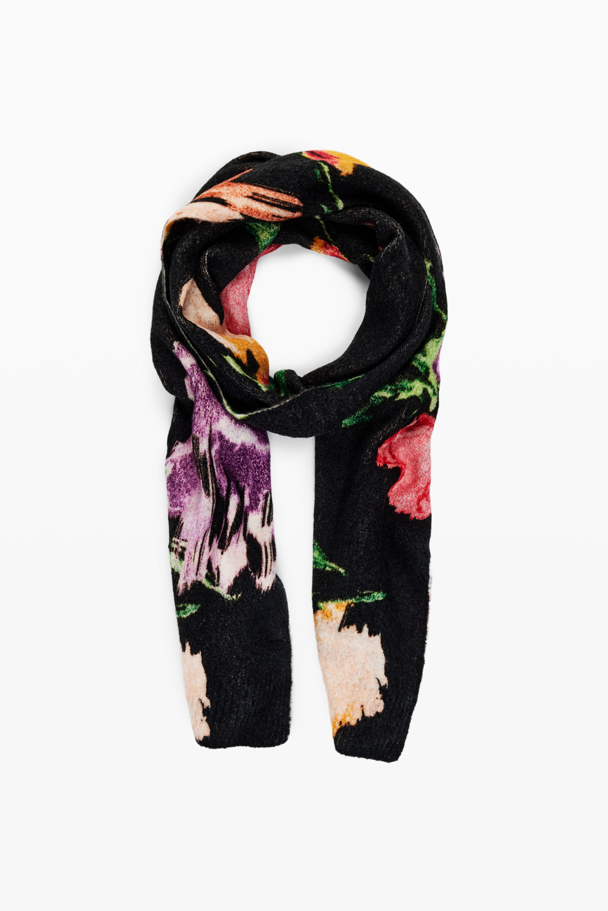 Desigual IMPERIOUS NATURE long floral scarf AW2024