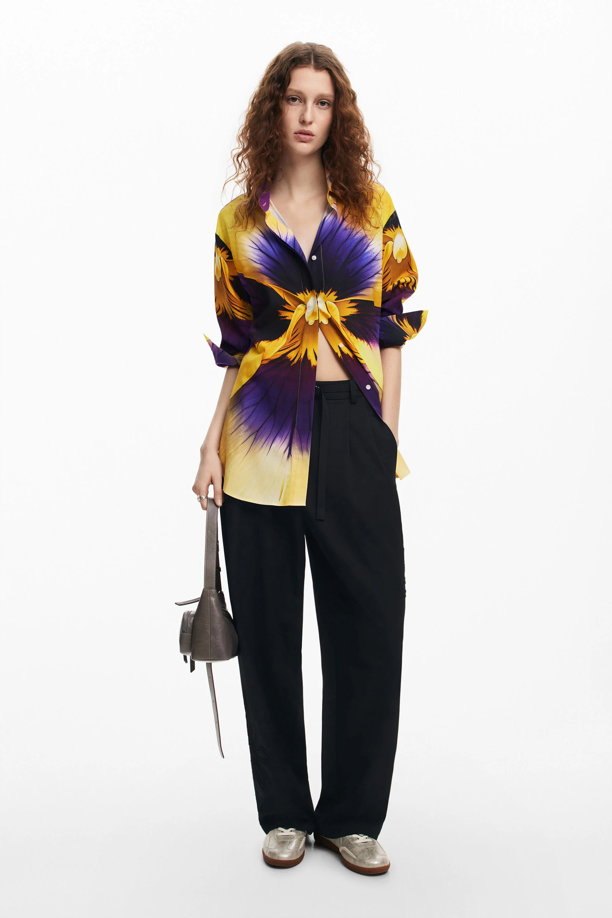 Desigual PENSEE shirt designed by Christian Lacroix. $209. Fall-Winter 2024 Collection.