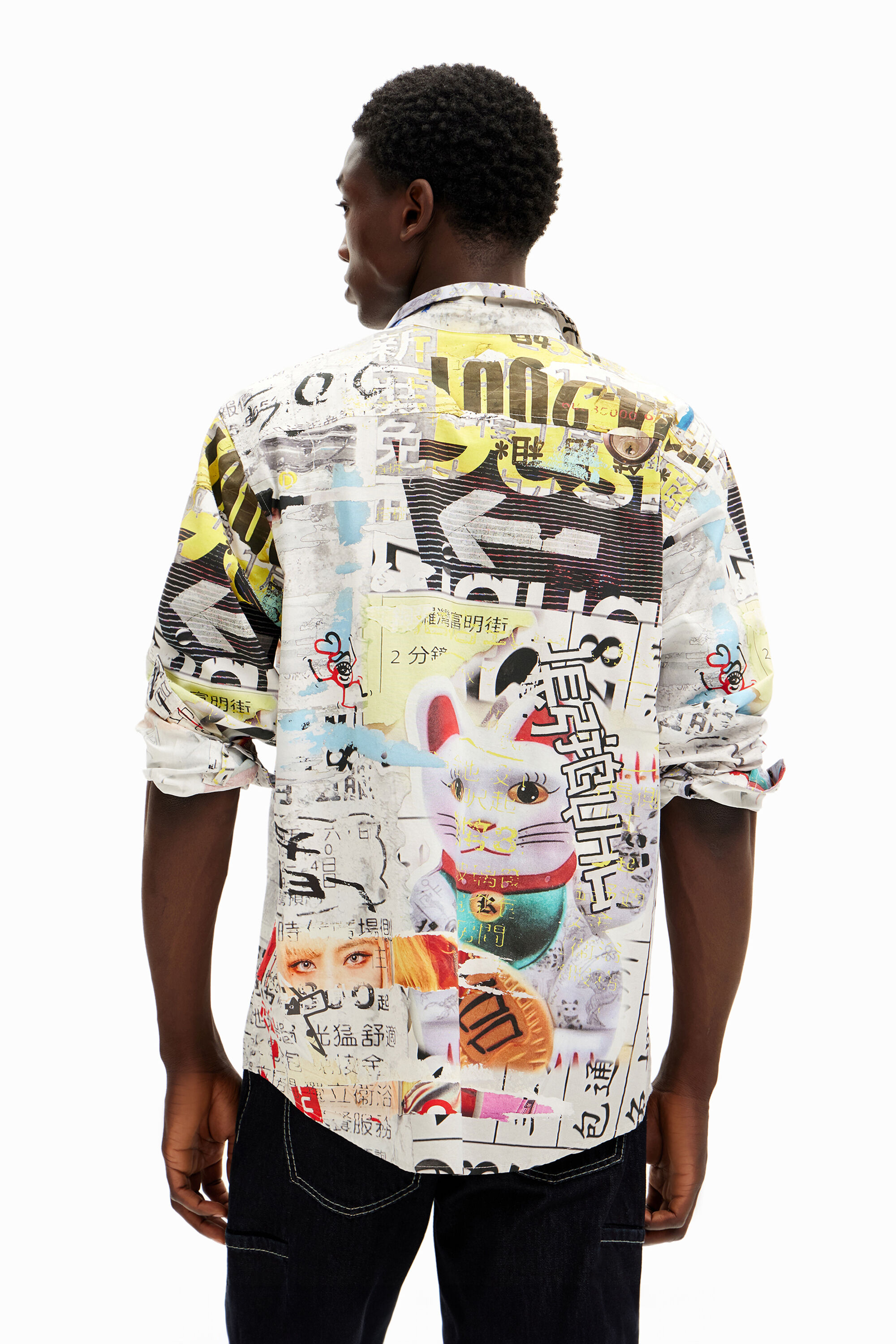 Desigual AMAURY cotton shirt FW2024