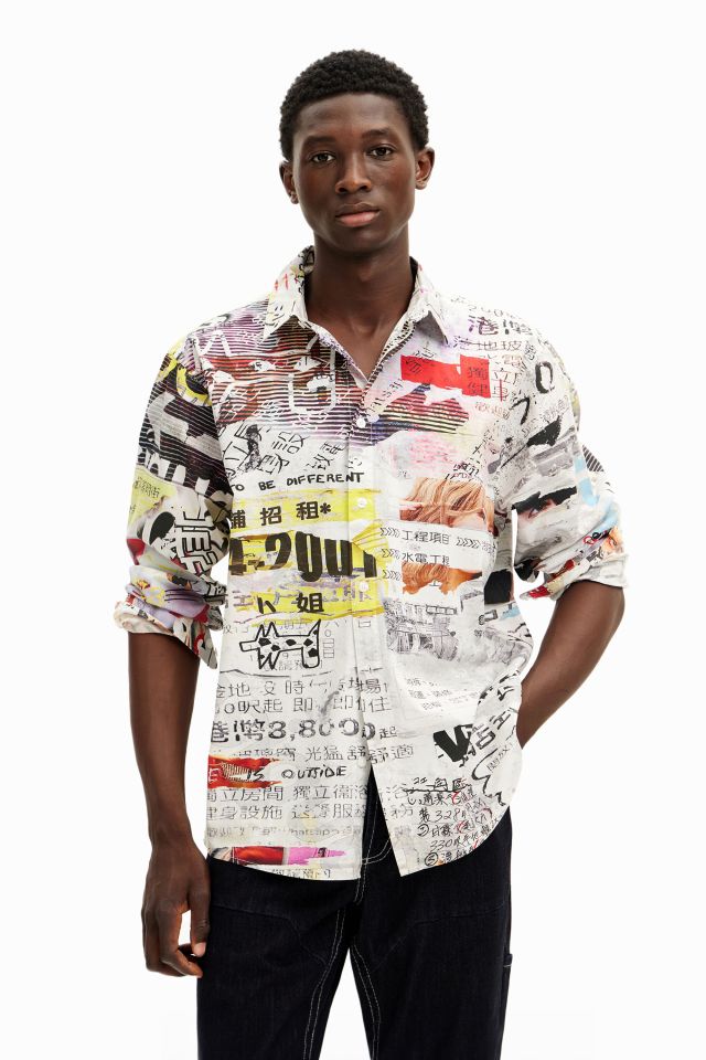 Desigual AMAURY cotton shirt FW2024