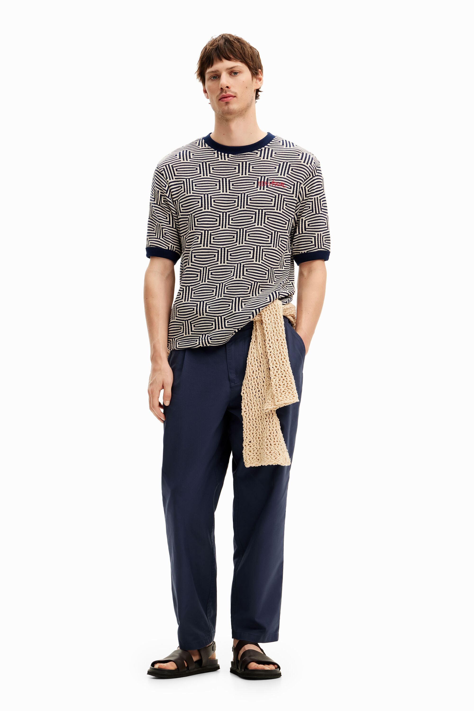 Desigual ARATZ knitted T-shirt FW2024