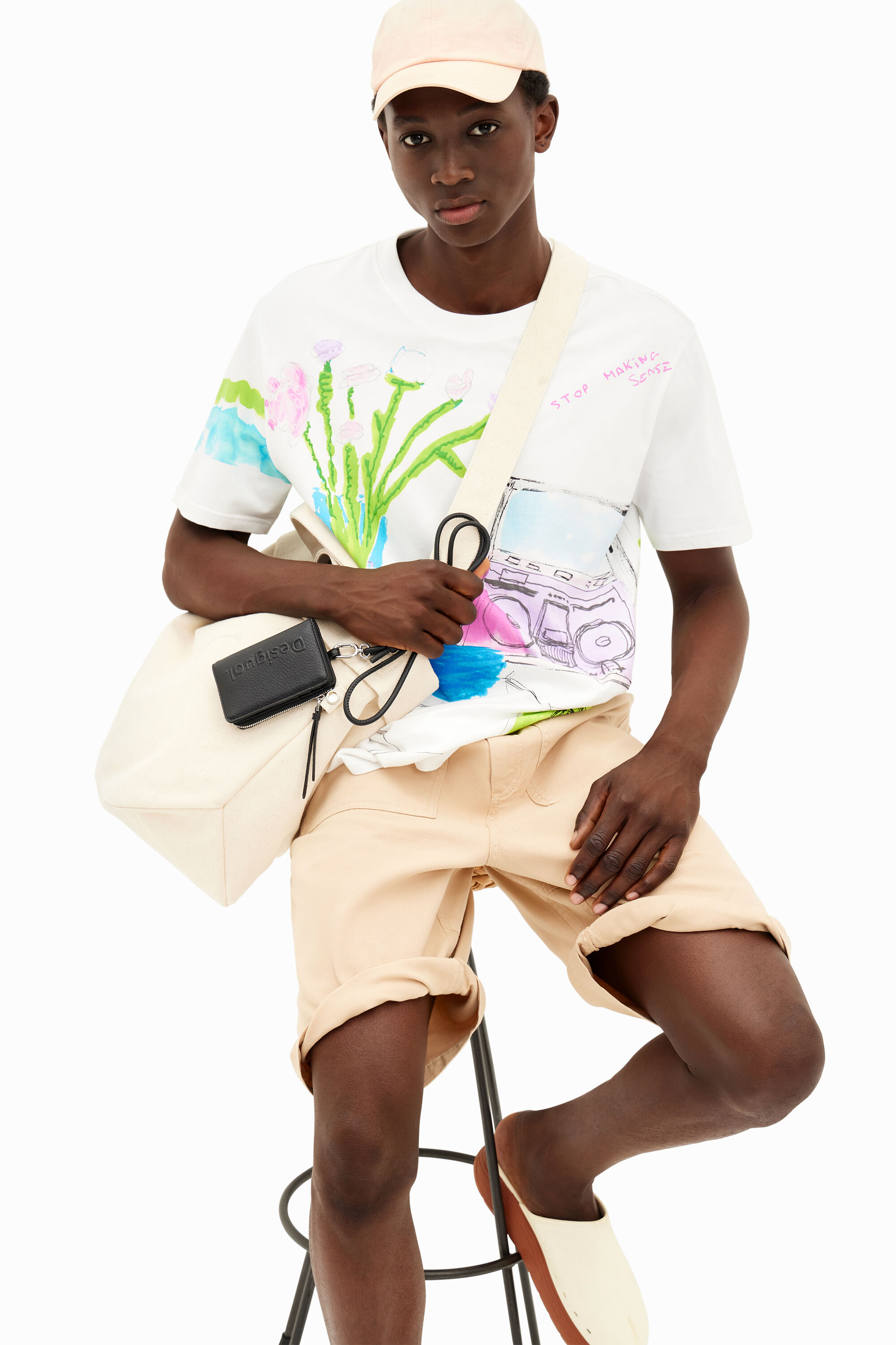 Desigual ARLO cotton T-shirt FW2024