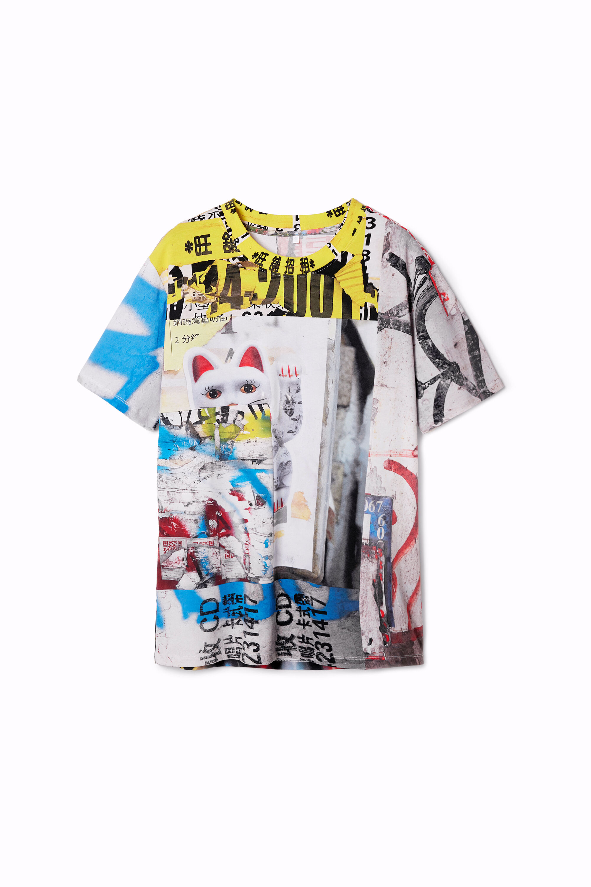 Desigual ASAF Japanese streetwear T-shirt FW2024