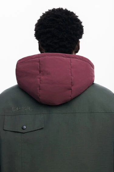 Desigual GEORGIA waterproof windbreaker with hood AW2024