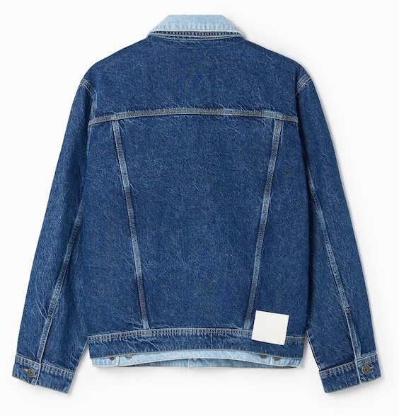 Desigual ILLINOIS medium wash denim jacket FW2024