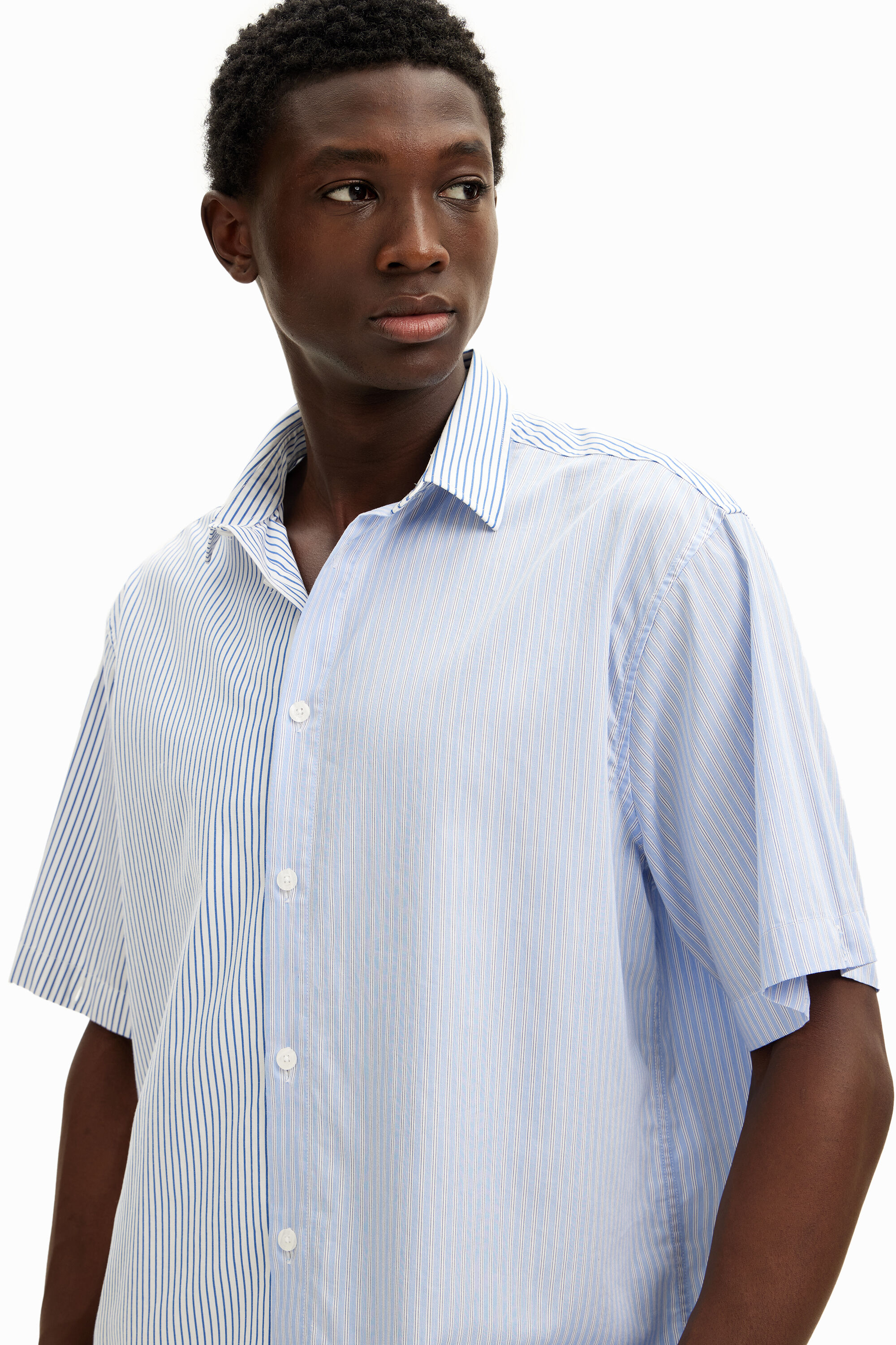 Desigual MONTANA striped dress shirt FW2024