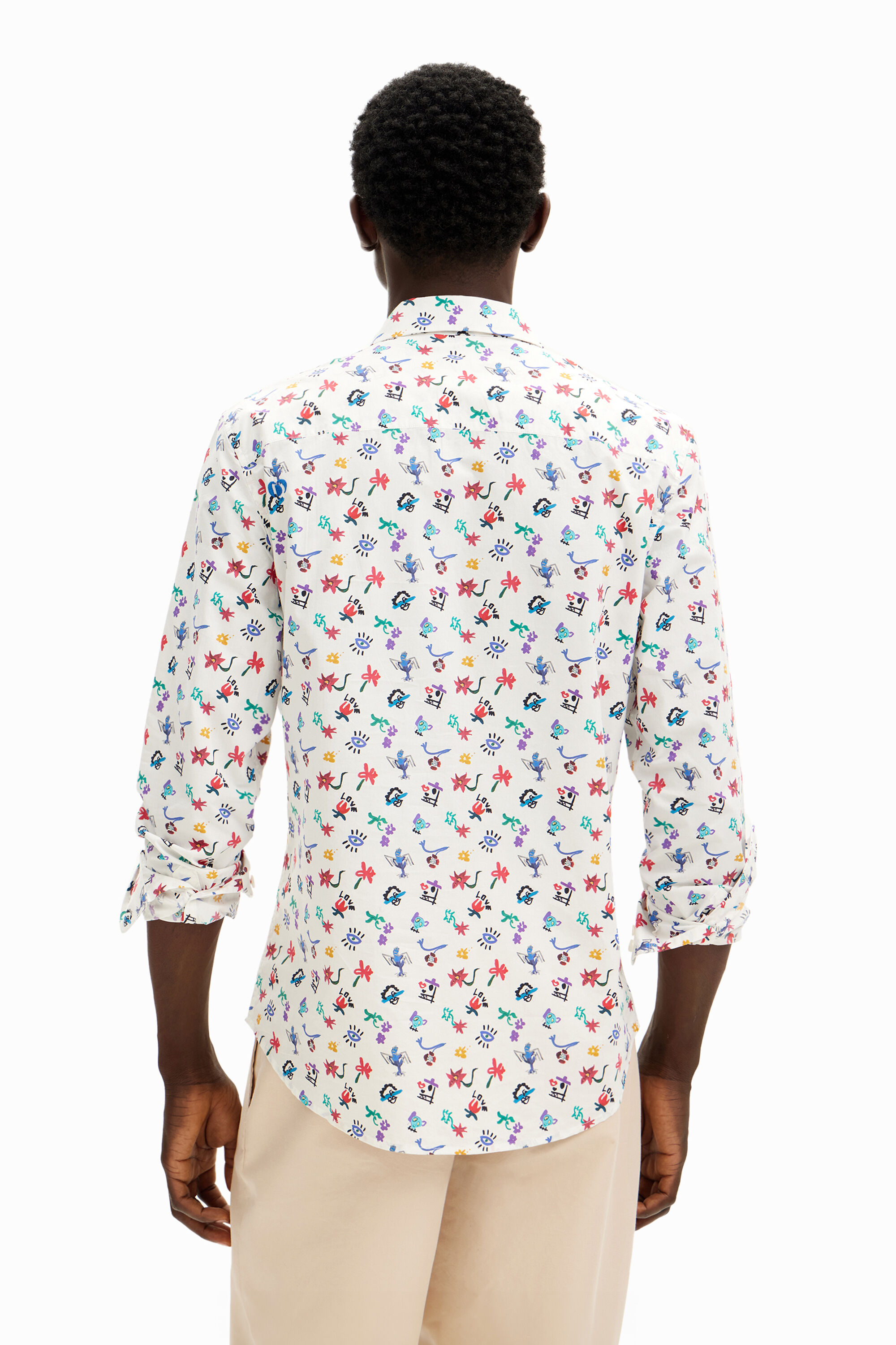 Desigual NEVADA cotton long-sleeve shirt FW2024