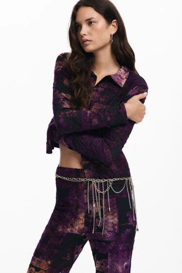 Desigual NEBULA viscose woman shirt AW2024