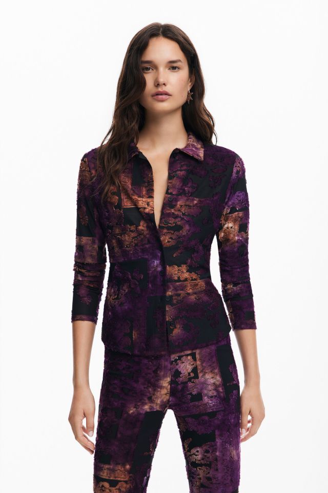 Desigual NEBULA viscose woman shirt AW2024