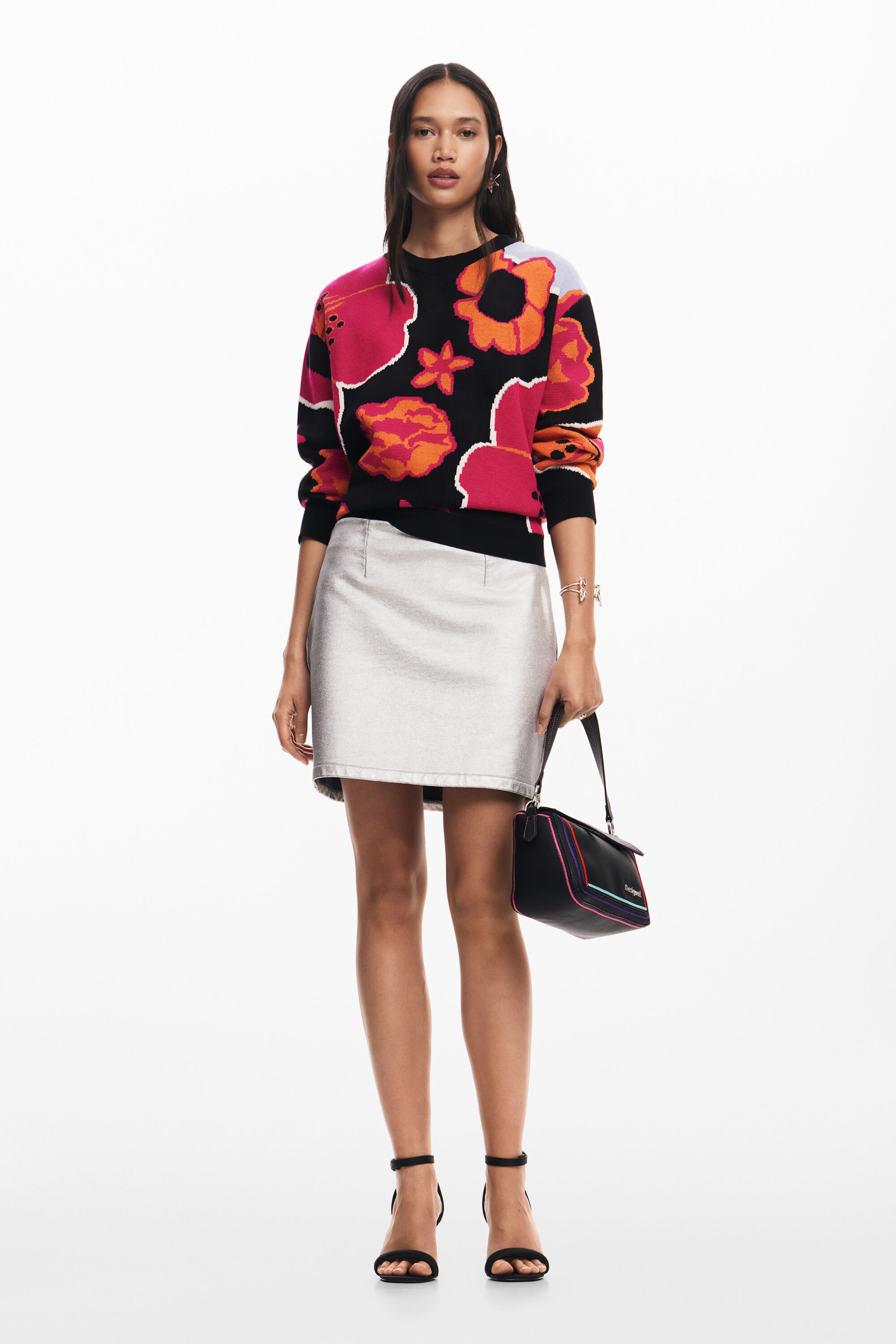 Desigual NIAGARA floral sweater