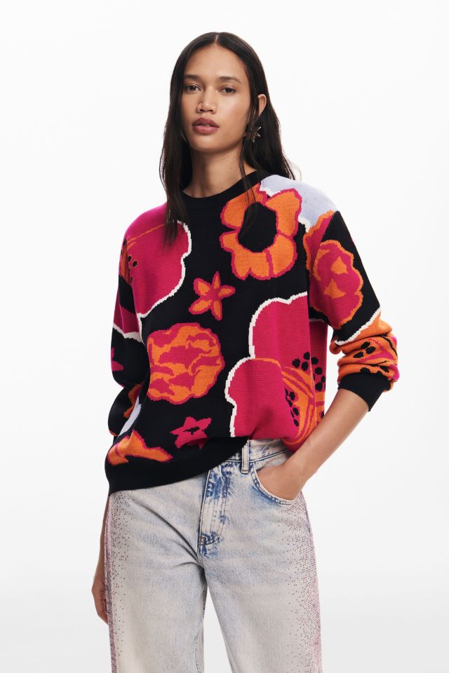 Desigual NIAGARA floral sweater