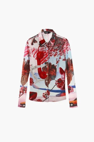 Desigual SURREAL BLOSSOM shirt by Christian Lacroix FW24
