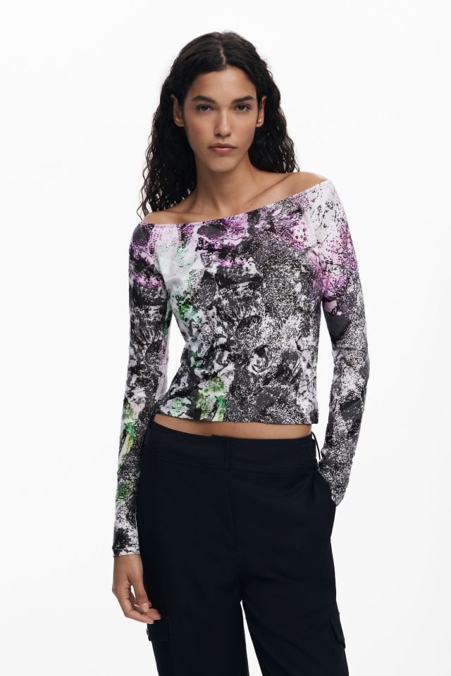 Desigual PARED T-shirt by Christian Lacroix FW2025 collection