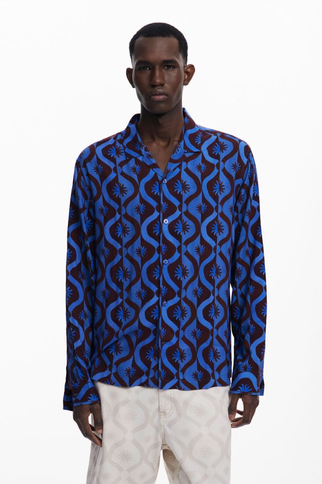Desigual SUNS-long-sleeve viscose shirt Fall-Winter 2025 collection