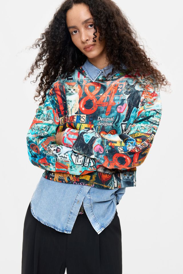 Desigual CATS sweatshirt Fall 2026 collection