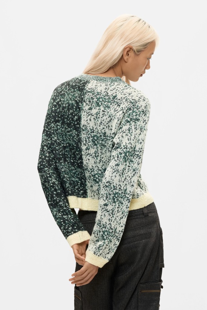 Desigual EARTH chunky knit sweater FW2026