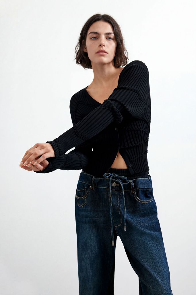 Desigual IBRID denim jogger trouser FW2026.