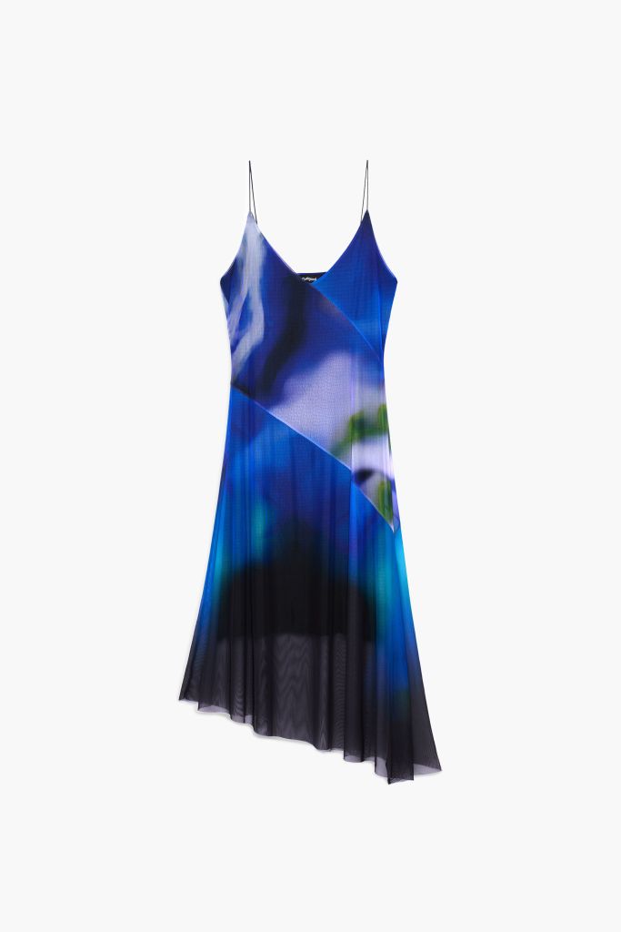 Desigual LUPE ultra-blue dress by Christian Lacroix Fall 2026