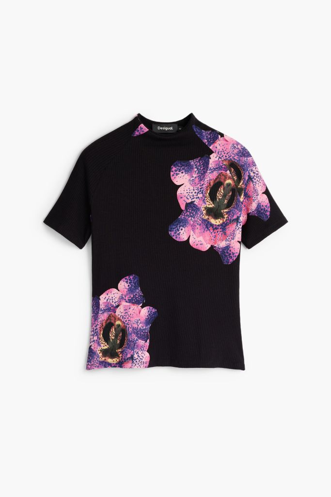 Desigual PURPLE ORCHID T-shirt by Christian Lacroix Fall 2026