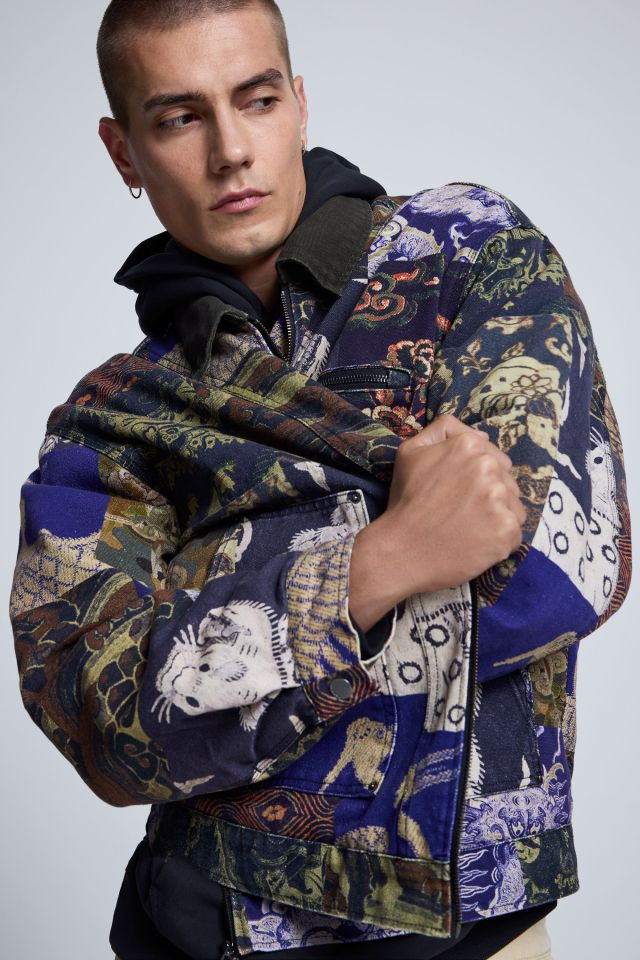 Desigual ASIAN PRINT zip-uo jacket Fall 2026
