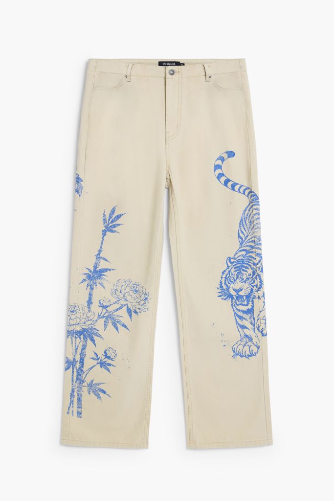 Desigual ICE TIGER cotton pants Fall 2026 collection